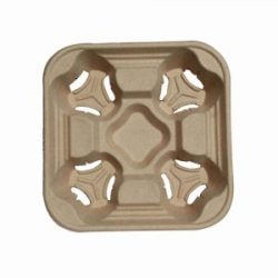 Molded Pulp Trays, Paper Cup Holders - Cup Holder Manufacturer