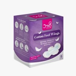 Nari Cotton Feel Wings (Overnight Protection)